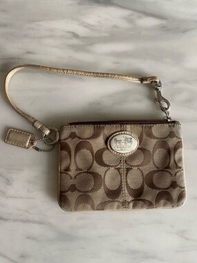Vintage Coach Wristlet